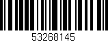Código de barras (EAN, GTIN, SKU, ISBN): '53268145'