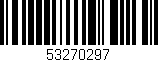 Código de barras (EAN, GTIN, SKU, ISBN): '53270297'