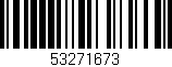 Código de barras (EAN, GTIN, SKU, ISBN): '53271673'