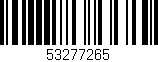 Código de barras (EAN, GTIN, SKU, ISBN): '53277265'