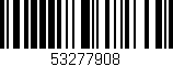 Código de barras (EAN, GTIN, SKU, ISBN): '53277908'