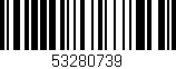 Código de barras (EAN, GTIN, SKU, ISBN): '53280739'