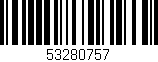 Código de barras (EAN, GTIN, SKU, ISBN): '53280757'