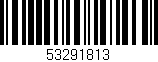 Código de barras (EAN, GTIN, SKU, ISBN): '53291813'