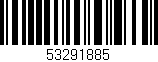 Código de barras (EAN, GTIN, SKU, ISBN): '53291885'