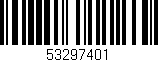 Código de barras (EAN, GTIN, SKU, ISBN): '53297401'