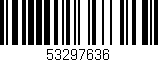Código de barras (EAN, GTIN, SKU, ISBN): '53297636'