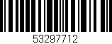 Código de barras (EAN, GTIN, SKU, ISBN): '53297712'
