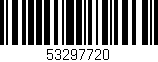 Código de barras (EAN, GTIN, SKU, ISBN): '53297720'