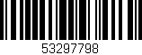 Código de barras (EAN, GTIN, SKU, ISBN): '53297798'