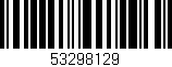 Código de barras (EAN, GTIN, SKU, ISBN): '53298129'