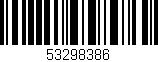 Código de barras (EAN, GTIN, SKU, ISBN): '53298386'
