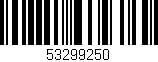 Código de barras (EAN, GTIN, SKU, ISBN): '53299250'
