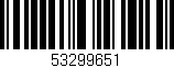 Código de barras (EAN, GTIN, SKU, ISBN): '53299651'