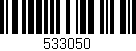 Código de barras (EAN, GTIN, SKU, ISBN): '533050'