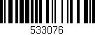 Código de barras (EAN, GTIN, SKU, ISBN): '533076'