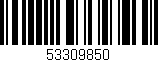 Código de barras (EAN, GTIN, SKU, ISBN): '53309850'