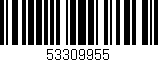 Código de barras (EAN, GTIN, SKU, ISBN): '53309955'