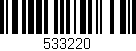 Código de barras (EAN, GTIN, SKU, ISBN): '533220'