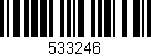 Código de barras (EAN, GTIN, SKU, ISBN): '533246'