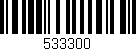 Código de barras (EAN, GTIN, SKU, ISBN): '533300'