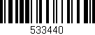 Código de barras (EAN, GTIN, SKU, ISBN): '533440'