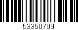 Código de barras (EAN, GTIN, SKU, ISBN): '53350709'