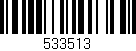 Código de barras (EAN, GTIN, SKU, ISBN): '533513'