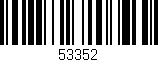 Código de barras (EAN, GTIN, SKU, ISBN): '53352'