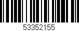Código de barras (EAN, GTIN, SKU, ISBN): '53352155'