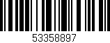 Código de barras (EAN, GTIN, SKU, ISBN): '53358897'