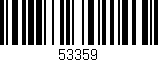 Código de barras (EAN, GTIN, SKU, ISBN): '53359'