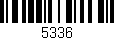 Código de barras (EAN, GTIN, SKU, ISBN): '5336'