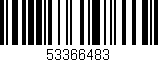 Código de barras (EAN, GTIN, SKU, ISBN): '53366483'