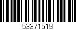 Código de barras (EAN, GTIN, SKU, ISBN): '53371519'