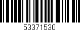 Código de barras (EAN, GTIN, SKU, ISBN): '53371530'