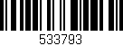 Código de barras (EAN, GTIN, SKU, ISBN): '533793'