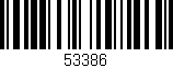 Código de barras (EAN, GTIN, SKU, ISBN): '53386'