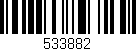 Código de barras (EAN, GTIN, SKU, ISBN): '533882'