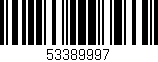 Código de barras (EAN, GTIN, SKU, ISBN): '53389997'
