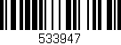 Código de barras (EAN, GTIN, SKU, ISBN): '533947'