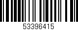 Código de barras (EAN, GTIN, SKU, ISBN): '53396415'