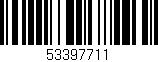 Código de barras (EAN, GTIN, SKU, ISBN): '53397711'