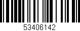 Código de barras (EAN, GTIN, SKU, ISBN): '53406142'