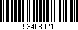 Código de barras (EAN, GTIN, SKU, ISBN): '53408921'