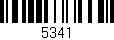 Código de barras (EAN, GTIN, SKU, ISBN): '5341'