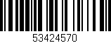 Código de barras (EAN, GTIN, SKU, ISBN): '53424570'