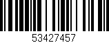 Código de barras (EAN, GTIN, SKU, ISBN): '53427457'