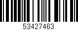 Código de barras (EAN, GTIN, SKU, ISBN): '53427463'