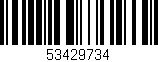 Código de barras (EAN, GTIN, SKU, ISBN): '53429734'